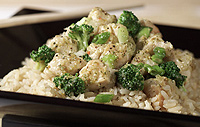 Chicken Stir Fry with Broccoli and Rice